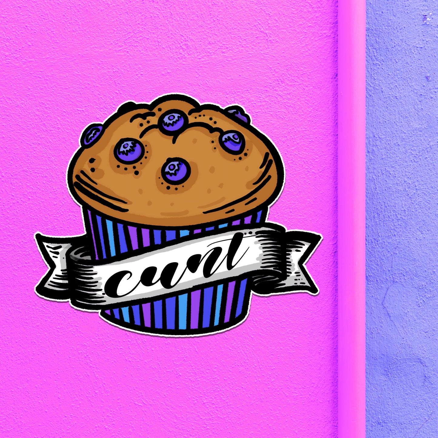 Cunt Muffin Sticker